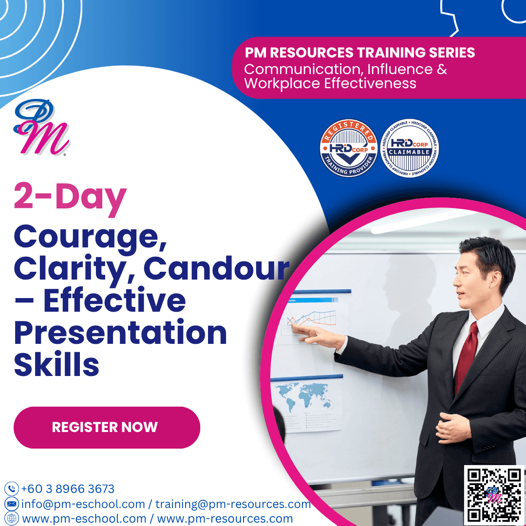 Courage, Clarity, Candour – Effective Presentation Skills
