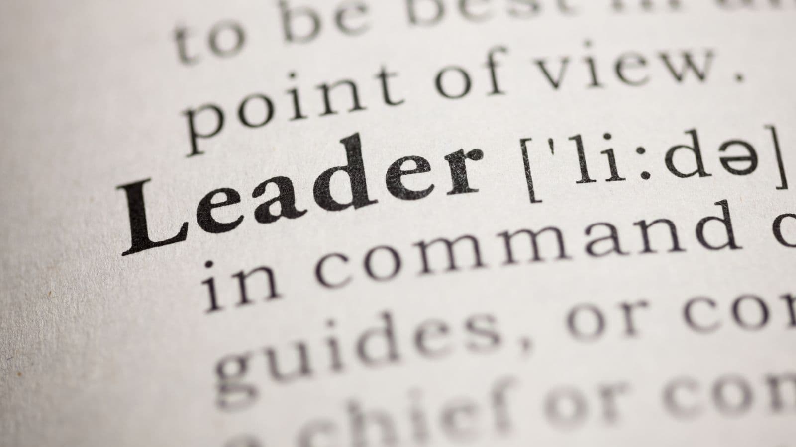 Leadership 101 – From Position Towards Production Leader