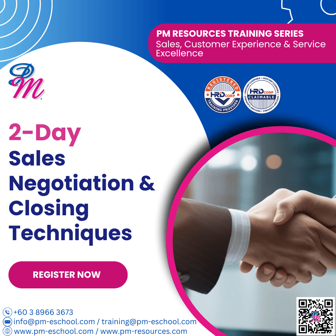 Sales Negotiation & Closing Techniques