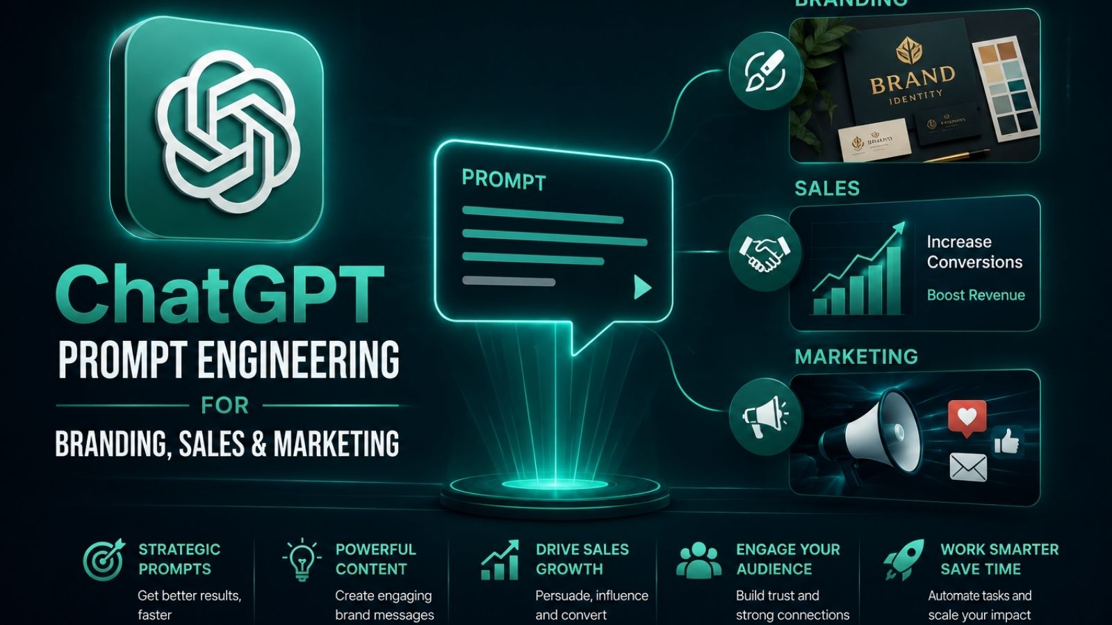 ChatGPT Prompt Engineering for Branding, Sales & Marketing