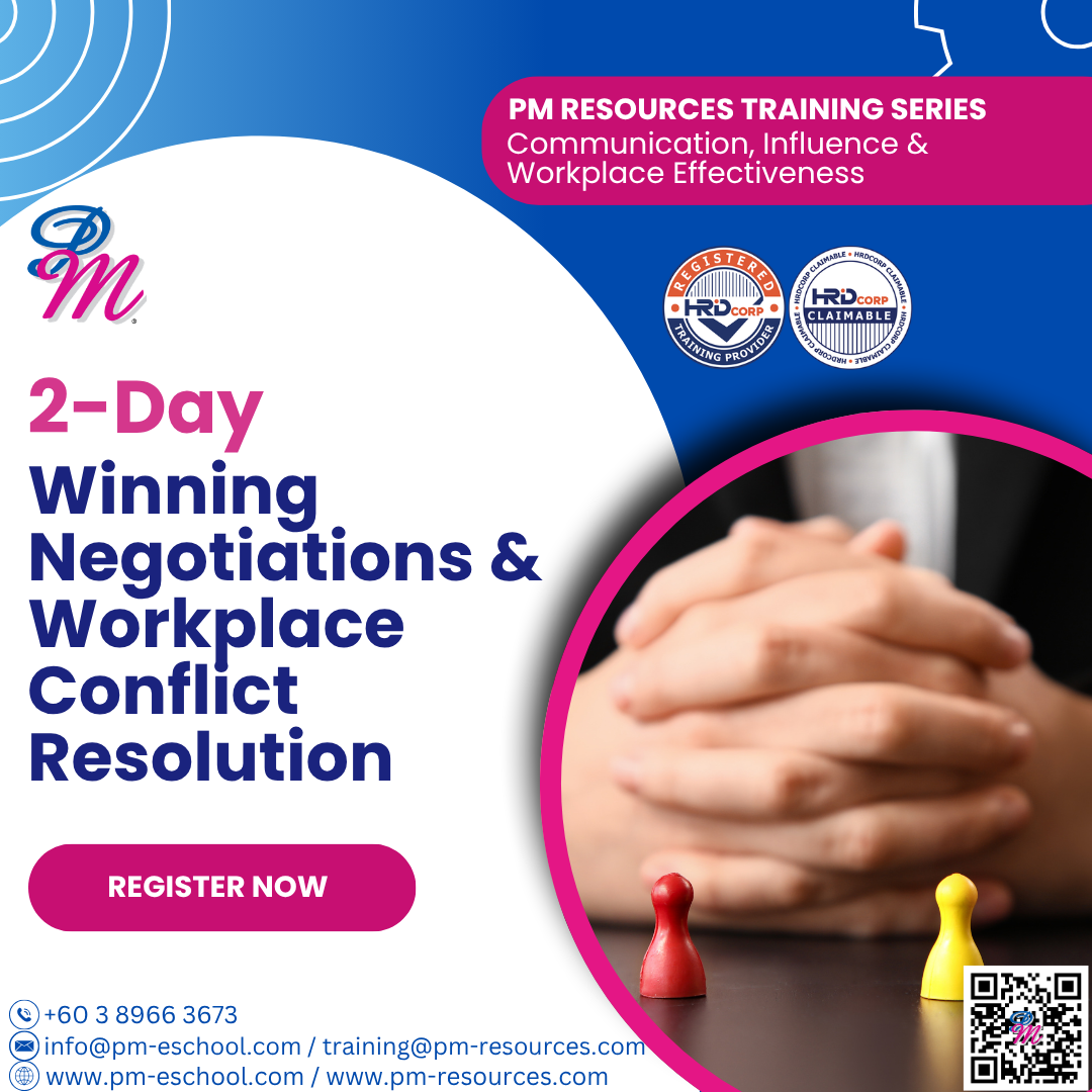 Winning Negotiations & Workplace Conflict Resolution
